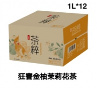 今麦郎茶粹（狂窨金柚茉莉花茶）1Lx12