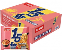 今麦郎1.5倍番茄牛肉味125g*24